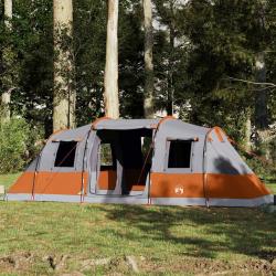 Tente familiale tunnel 6 personnes gris imperméable alsavelo