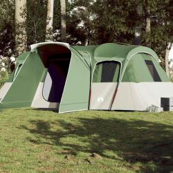 Tente familiale tunnel 16 personnes vert imperméable alsavelo