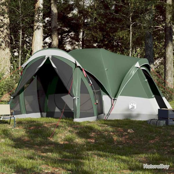 Tente familiale tipi 8 personnes vert impermable alsavelo
