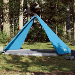 Tente familiale tipi 8 personnes bleu imperméable alsavelo