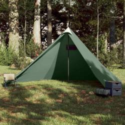 Tente familiale tipi 7 personnes vert imperméable alsavelo
