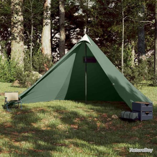 Tente familiale tipi 7 personnes vert impermable alsavelo