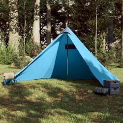 Tente familiale tipi 7 personnes bleu imperméable alsavelo