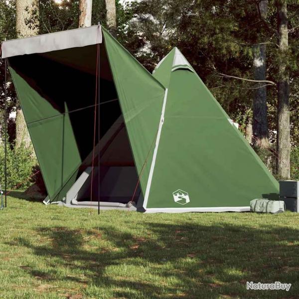 Tente familiale tipi 6 personnes vert impermable alsavelo