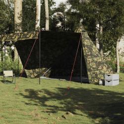 Tente familiale tipi 6 personnes camouflage imperméable alsavelo