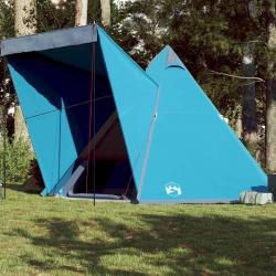 Tente familiale tipi 6 personnes bleu imperméable alsavelo