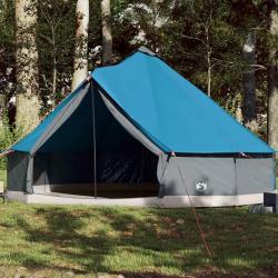 Tente familiale tipi 12 personnes bleu imperméable alsavelo
