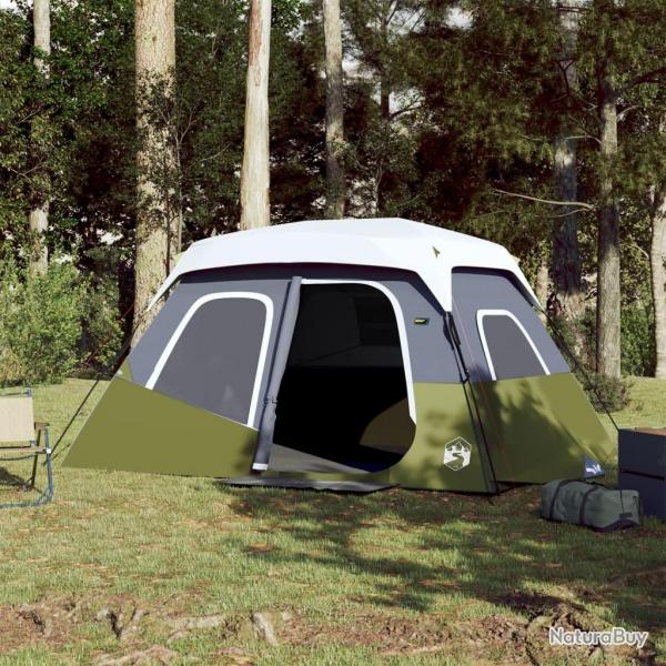 Tente familiale avec LED 6 personnes libration rapide alsavelo