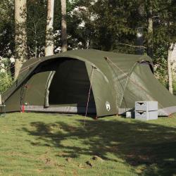 Tente familiale à dôme 6 personnes vert olive imperméable alsavelo