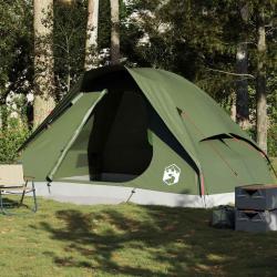 Tente familiale à dôme 6 personnes vert olive imperméable alsavelo