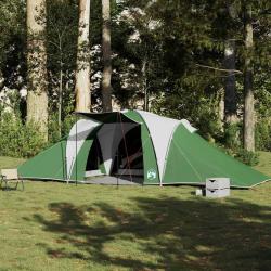 Tente familiale à dôme 6 personnes vert imperméable alsavelo