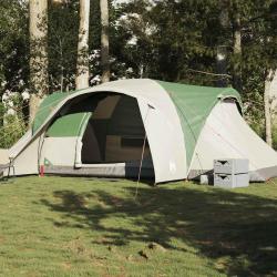 Tente familiale à dôme 6 personnes vert imperméable alsavelo