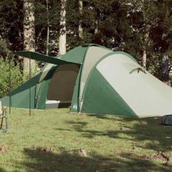 Tente familiale à dôme 6 personnes vert imperméable alsavelo