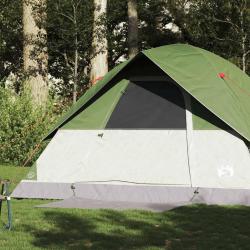 Tente familiale à dôme 6 personnes vert imperméable alsavelo