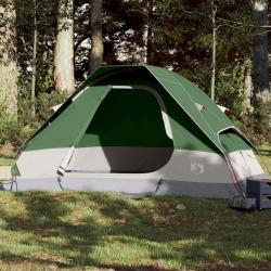 Tente familiale à dôme 6 personnes vert imperméable alsavelo