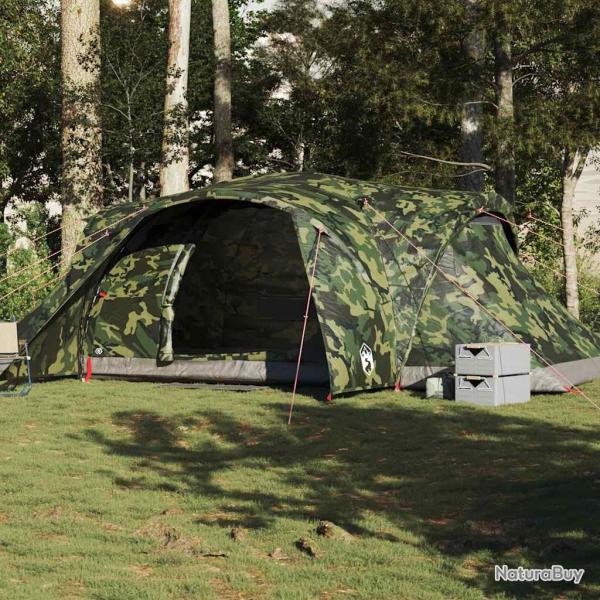 Tente familiale  dme 6 personnes camouflage impermable alsavelo