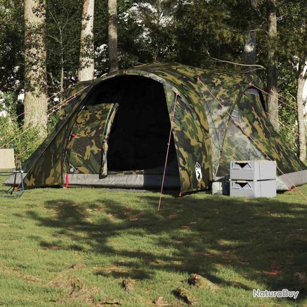 Tente familiale  dme 6 personnes camouflage impermable alsavelo