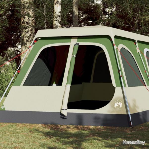 Tente familiale  dme 10 personnes vert libration rapide alsavelo