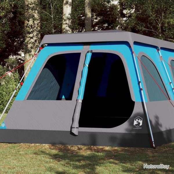 Tente familiale  dme 10 personnes bleu libration rapide alsavelo