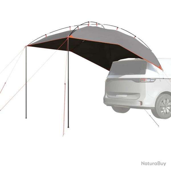 Tente de voiture gris et orange impermable alsavelo