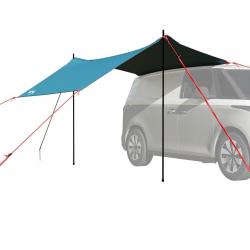 Tente de voiture bleu imperméable alsavelo