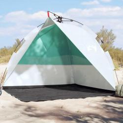Tente de plage vert d'eau libération rapide imperméable alsavelo