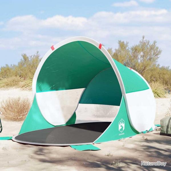 Tente de plage vert d'eau escamotable impermable alsavelo