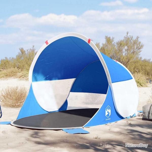 Tente de plage bleu azur escamotable impermable alsavelo