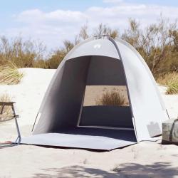 Tente de plage 3 personnes gris imperméable alsavelo