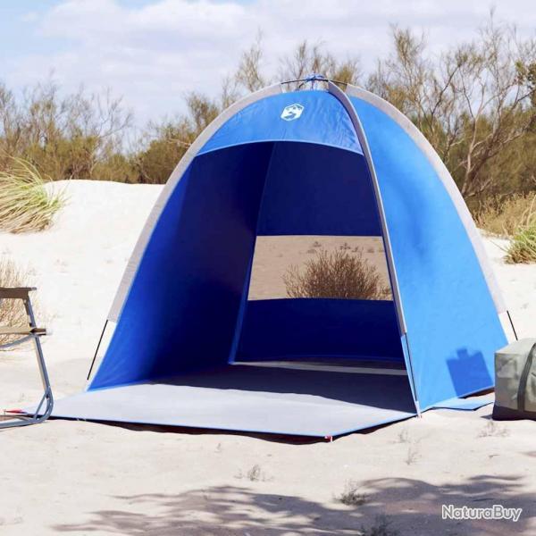 Tente de plage 3 personnes bleu azur impermable alsavelo