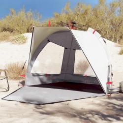 Tente de plage 2 personnes gris libération rapide imperméable alsavelo