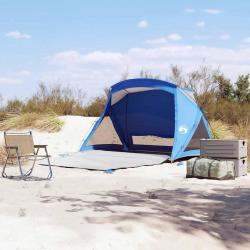 Tente de plage 2 personnes bleu azuré imperméable alsavelo