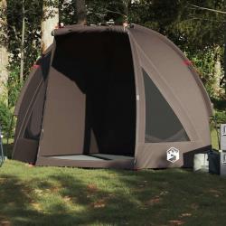 Tente de pêche marron imperméable alsavelo