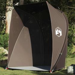 Tente de pêche marron imperméable alsavelo