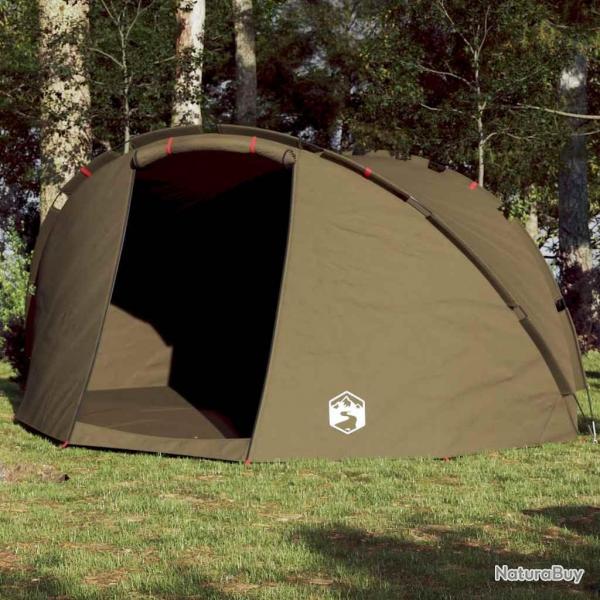 Tente de pche 5 personnes vert olive impermable alsavelo