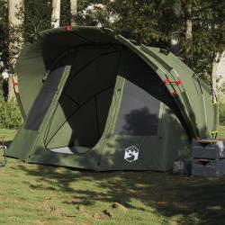 Tente de pêche 5 personnes vert olive imperméable alsavelo