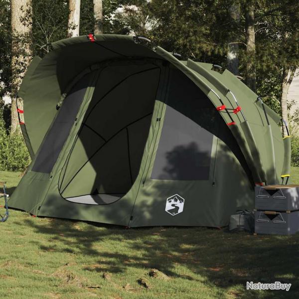 Tente de pche 5 personnes vert olive impermable alsavelo