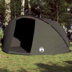 Tente de pêche 5 personnes marron imperméable alsavelo