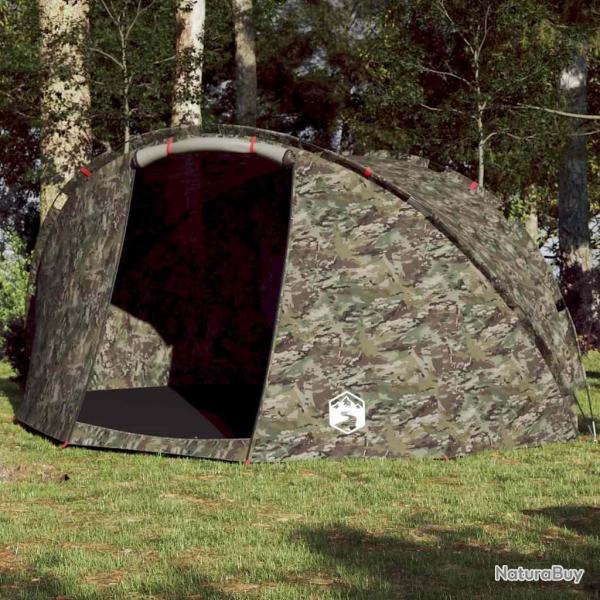 Tente de pche 5 personnes camouflage impermable alsavelo