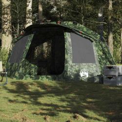 Tente de pêche 5 personnes camouflage imperméable alsavelo