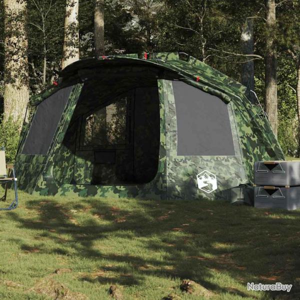 Tente de pche 5 personnes camouflage impermable alsavelo