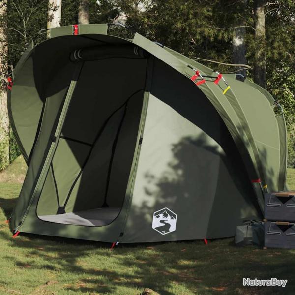 Tente de pche 4 personnes vert olive impermable alsavelo