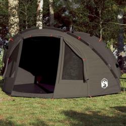 Tente de pêche 4 personnes marron imperméable alsavelo