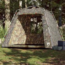 Tente de pêche 4 personnes camouflage libération rapide alsavelo