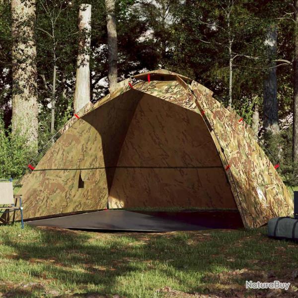 Tente de pche 4 personnes camouflage libration rapide alsavelo
