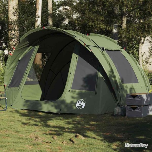 Tente de pche 2 personnes vert olive impermable alsavelo
