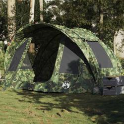 Tente de pêche 2 personnes camouflage imperméable alsavelo