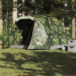 Tente de pêche 2 personnes camouflage imperméable alsavelo