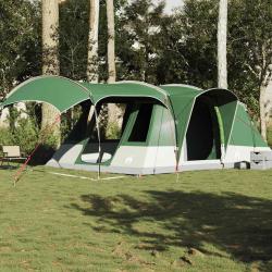 Tente de camping tunnel 5 personnes vert imperméable alsavelo