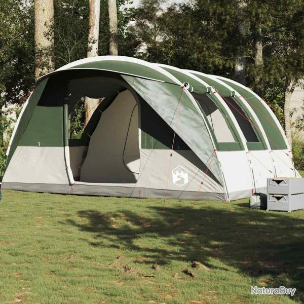 Tente de camping tunnel 5 personnes vert impermable alsavelo